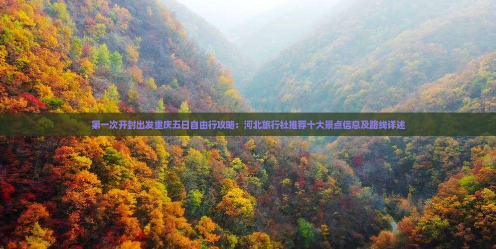 第一次开封出发重庆五日自由行攻略：河北旅行社推荐十大景点信息及路线详述