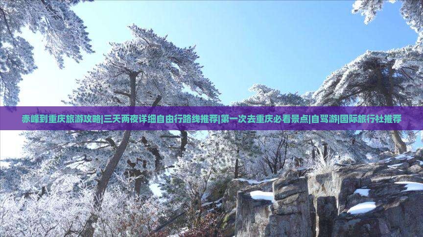 赤峰到重庆旅游攻略|三天两夜详细自由行路线推荐|第一次去重庆必看景点|自驾游|国际旅行社推荐