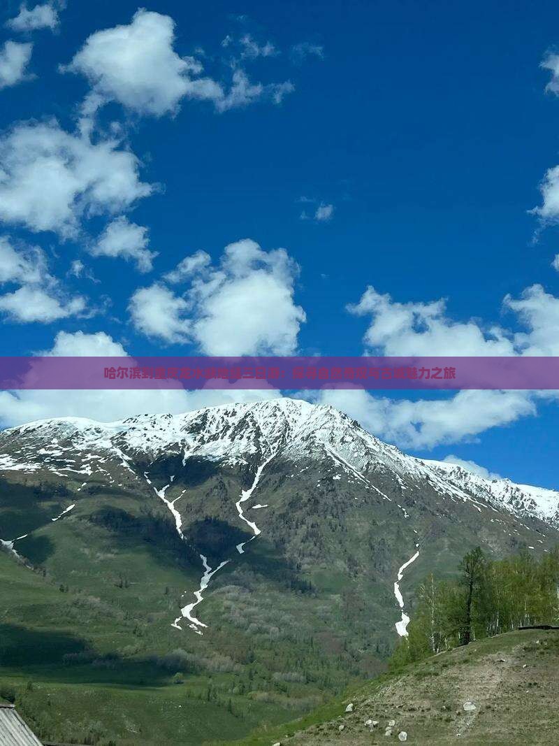 哈尔滨到重庆龙水峡地缝三日游:探寻自然奇观与古城魅力之旅 哈尔滨到重庆龙水峡地缝三日游:探寻自然奇观与古城魅力之旅