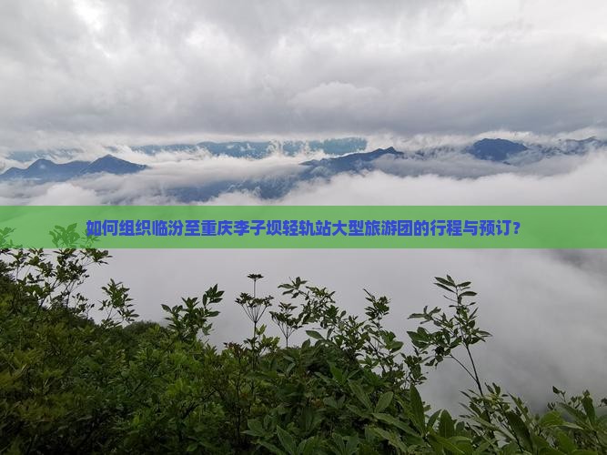 如何组织临汾至重庆李子坝轻轨站大型旅游团的行程与预订? 如何组织临汾至重庆李子坝轻轨站大型旅游团的行程与预订?