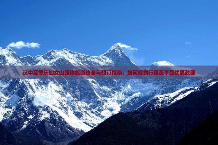 汉中至重庆仙女山团体旅游攻略与预订指南，如何规划行程及享受优惠政部