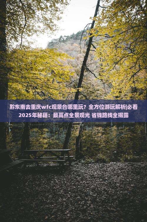 黔东南去重庆wfc观景台哪里玩