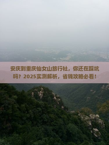安庆到重庆仙女山旅行社