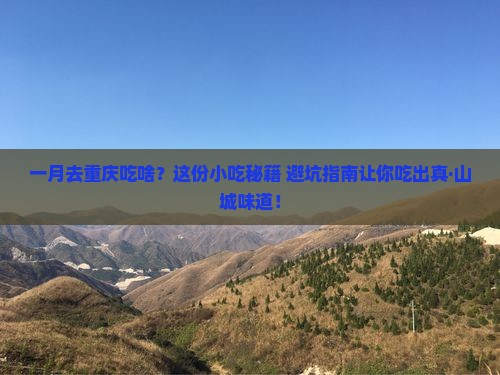 一月到重庆旅游小吃