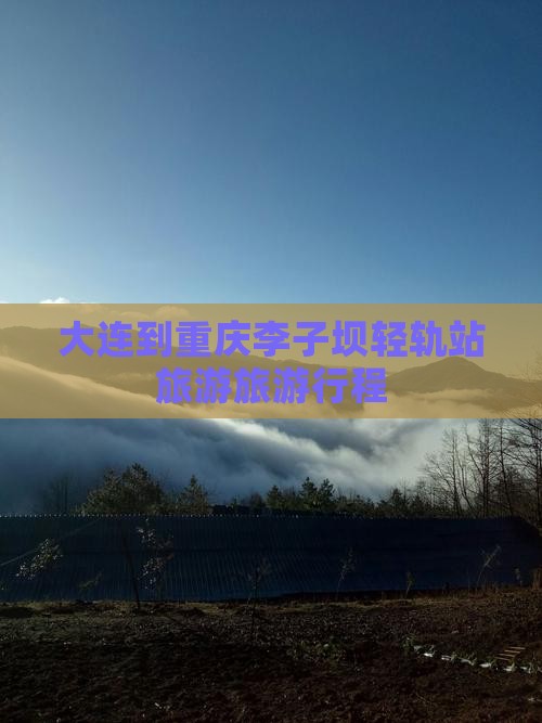 大连到重庆李子坝轻轨站旅行社