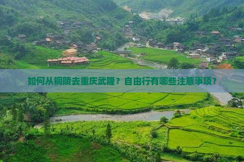 如何从铜陵去重庆武隆？自由行有哪些注意事项？