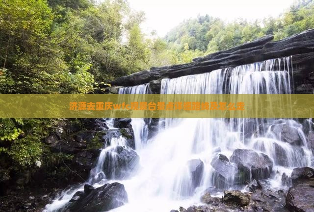 济源去重庆wfc观景台景点详细路线及怎么走