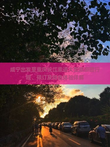 咸宁出发至重庆长江索道大型旅游团行程、预订及特色体验详解