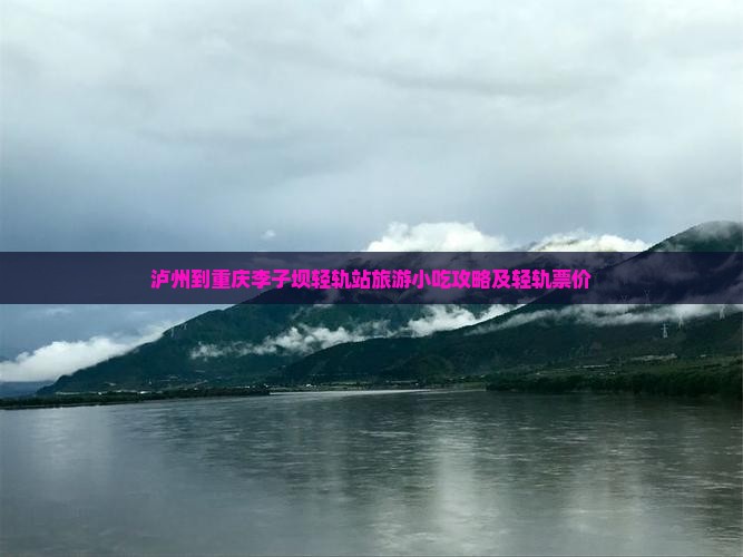 泸州到重庆李子坝轻轨站旅游小吃攻略及轻轨票价