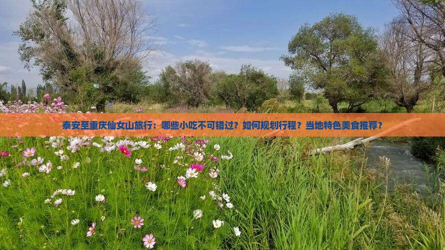 泰安至重庆仙女山旅行：哪些小吃不可错过？如何规划行程？当地特色美食推荐？