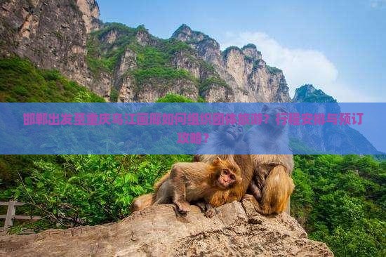 邯郸出发至重庆乌江画廊如何组织团体旅游？行程安排与预订攻略？