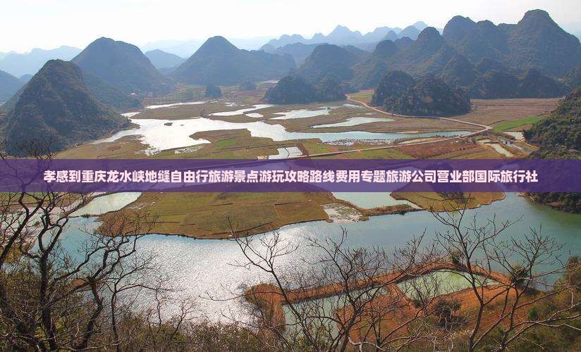 孝感到重庆龙水峡地缝自由行旅游景点游玩攻略路线费用专题旅游公司营业部国际旅行社
