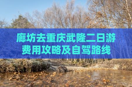 廊坊去重庆武隆二日游费用攻略及自驾路线