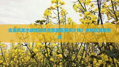 去重庆龙水峡地缝景点旅游需要多少钱？乡村旅游新热点