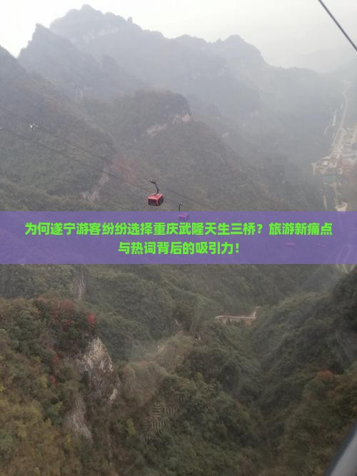 为何遂宁游客纷纷选择重庆武隆天生三桥？旅游新痛点与热词背后的吸引力！