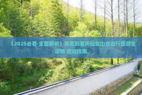 莱芜到重庆仙女山自由行