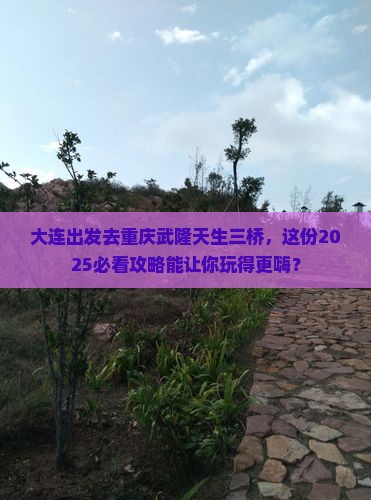 大连去重庆武隆天生三桥团体旅游