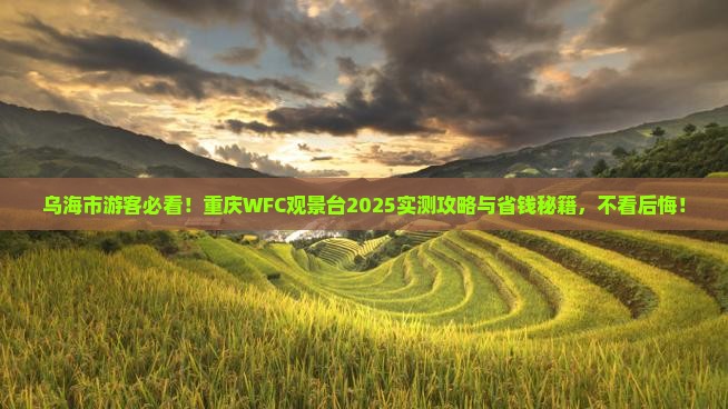 乌海市去重庆wfc观景台旅游