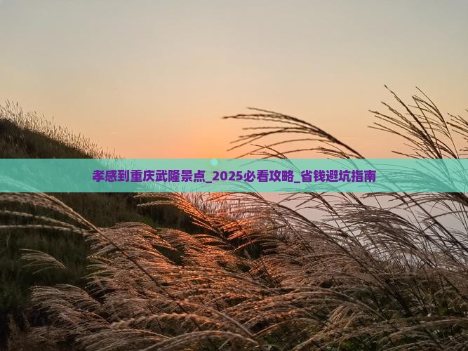 孝感到重庆武隆景点