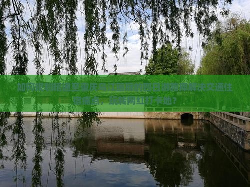 如何规划昭通至重庆乌江画廊的四日游路犀解决交通住宿痛点，玩转网红打卡地？