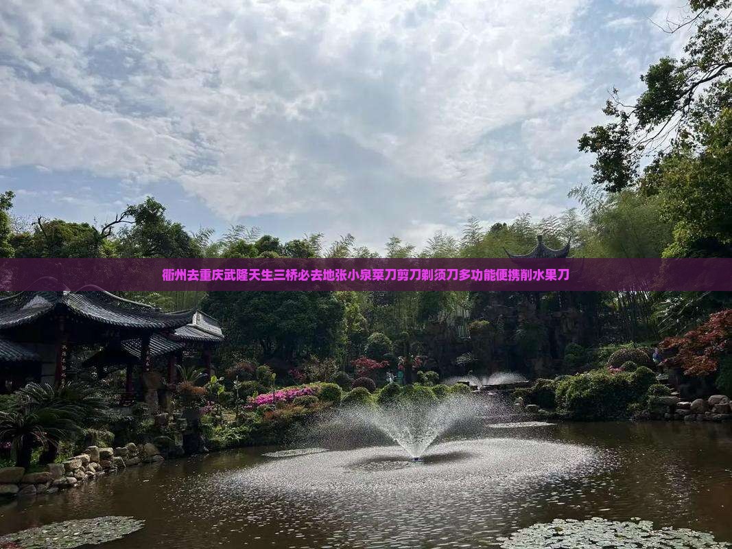 衢州去重庆武隆天生三桥必去地张小泉菜刀剪刀剃须刀多功能便携削水果刀