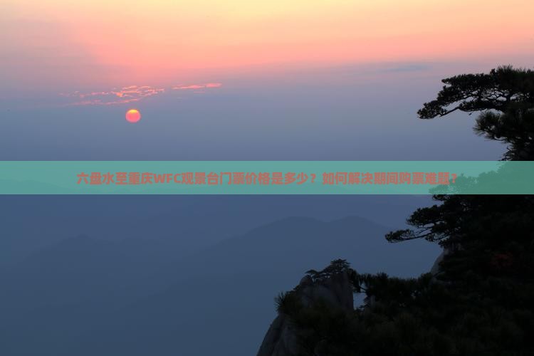 六盘水至重庆WFC观景台门票价格是多少？如何解决期间购票难题？