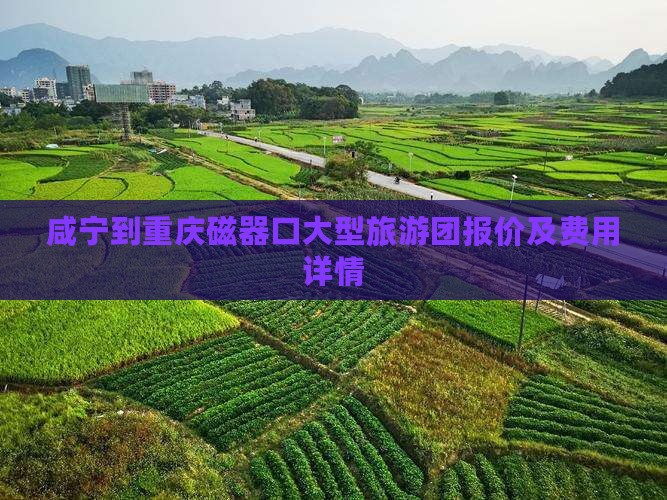 咸宁到重庆磁器口大型旅游团报价及费用详情 咸宁到重庆磁器口大型旅游团报价及费用详情