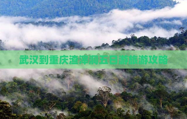 武汉到重庆渣滓洞五日游