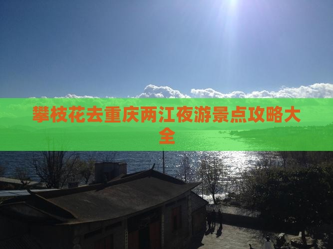 攀枝花去重庆两江夜游景点