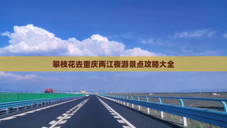 攀枝花去重庆两江夜游景点