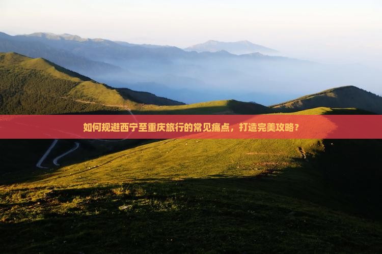 如何规避西宁至重庆旅行的常见痛点，打造完美攻略？