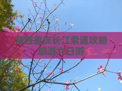 海西去重庆长江索道六日游