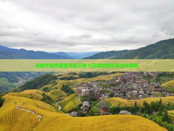 张家界去重庆武隆天生三桥七日游