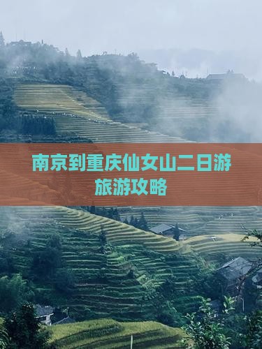 南京到重庆仙女山二日游