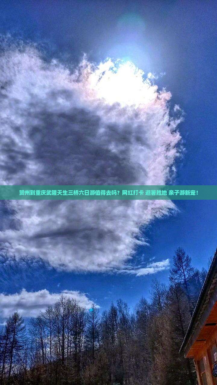 贺州到重庆武隆天生三桥六日游