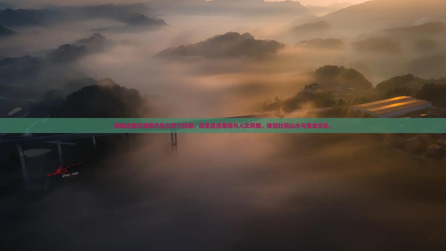 桐城去重庆武隆天生三桥六日游
