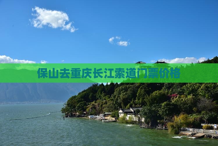 保山去重庆长江索道门票价格