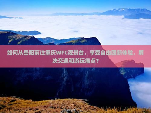 如何从岳阳前往重庆WFC观景台，享受自由团新体验，解决交通和游玩痛点？