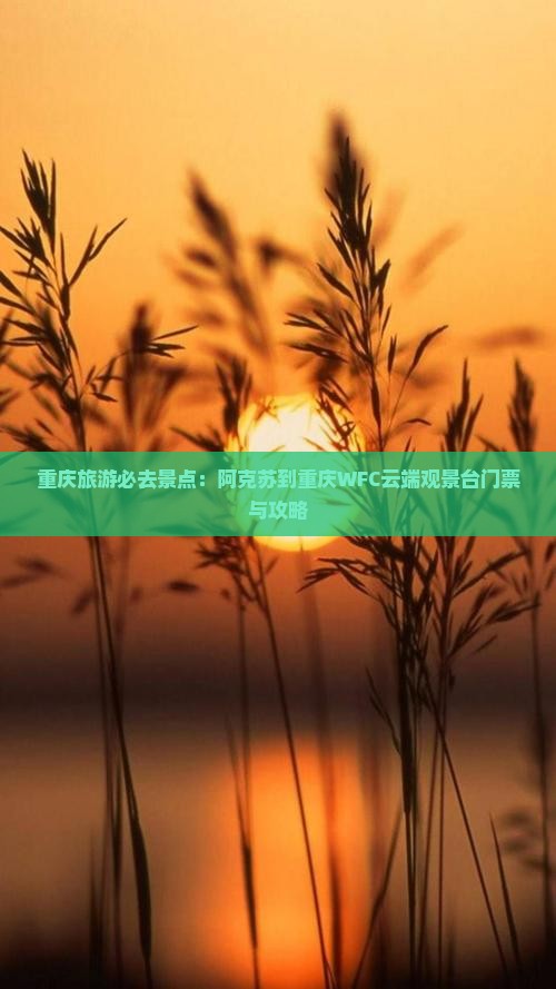 重庆旅游必去景点：阿克苏到重庆WFC云端观景台门票与攻略