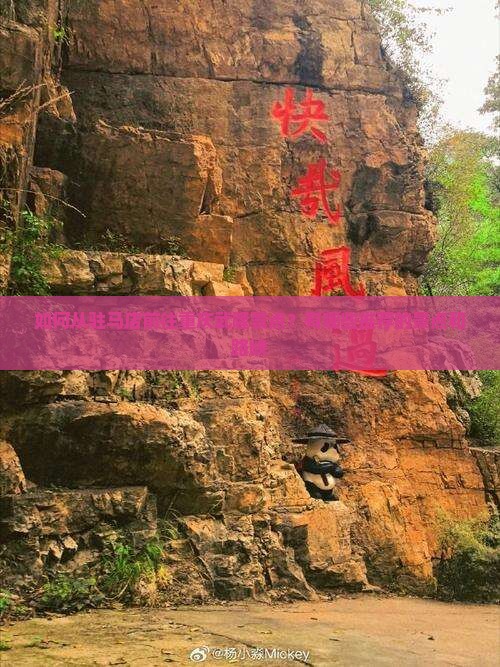 如何从驻马店前往重庆武隆景点？有哪些推荐的景点和路峡