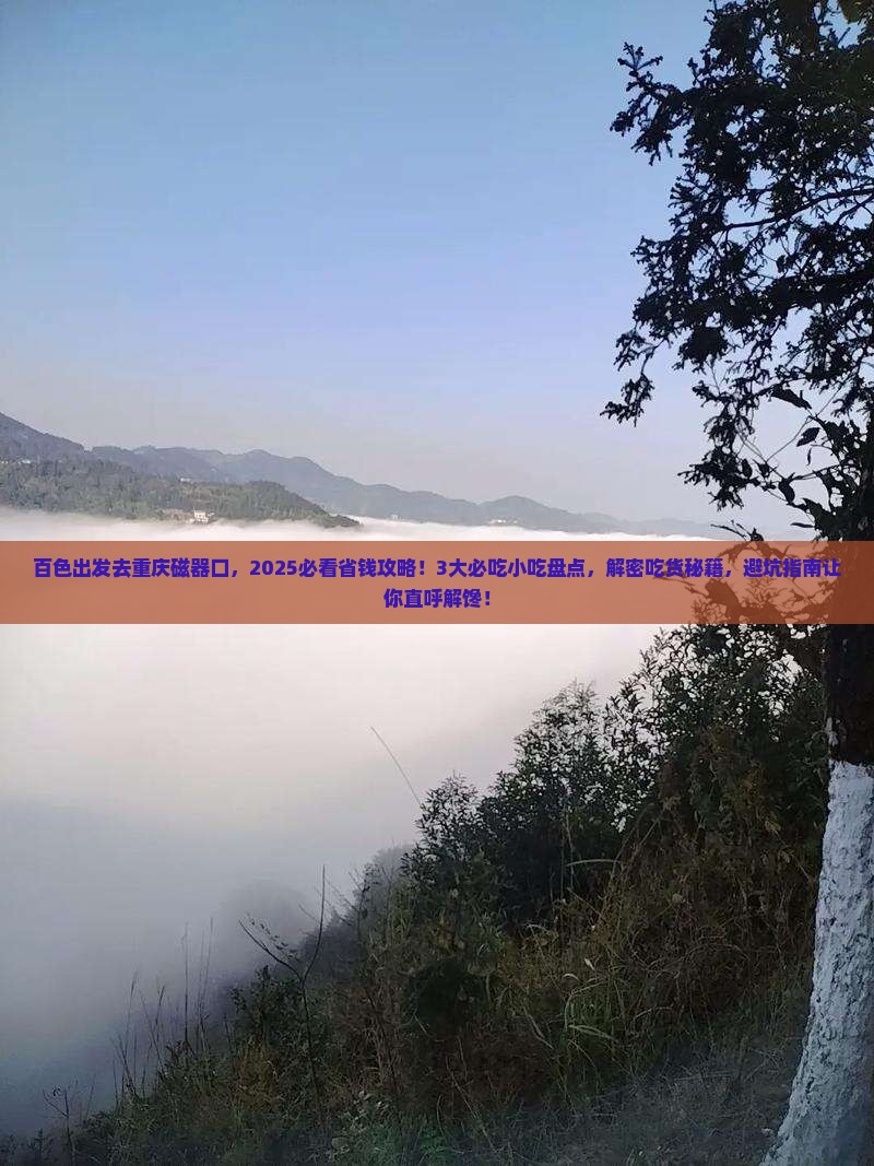 百色到重庆磁器口旅游小吃