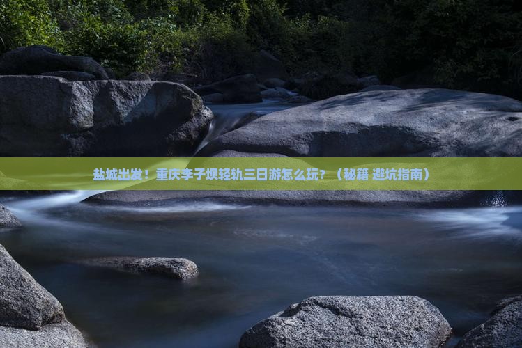 盐城到重庆李子坝轻轨站三日游