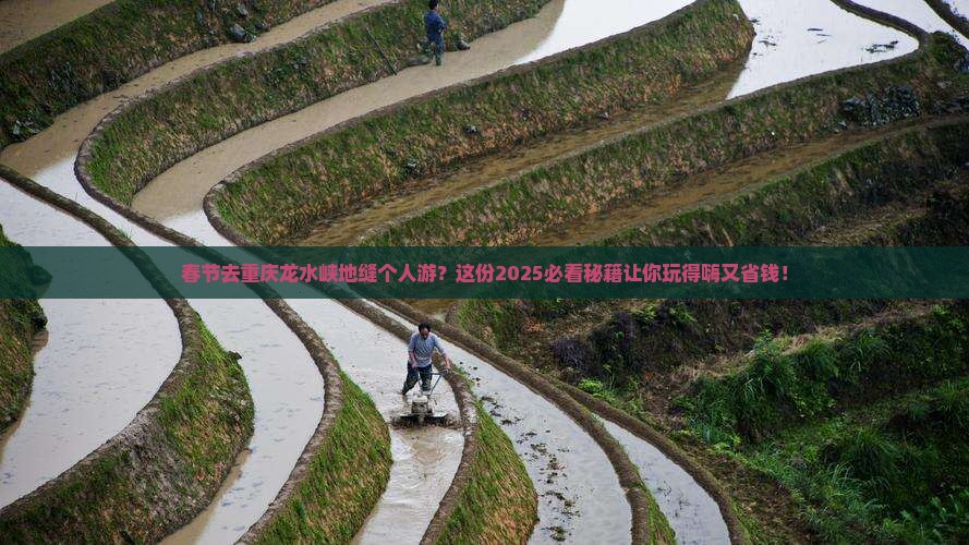 春节去重庆龙水峡地缝个人游
