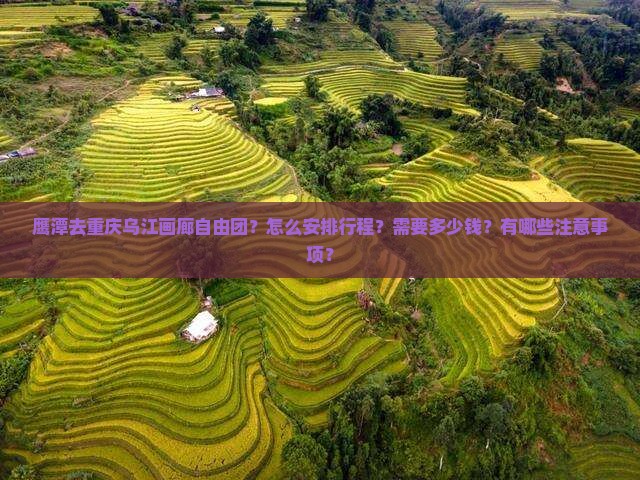 鹰潭去重庆乌江画廊自由团？怎么安排行程？需要多少钱？有哪些注意事项？