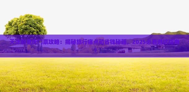 天津到重庆门票