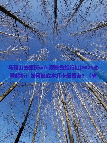 马鞍山去重庆wfc观景台旅行社