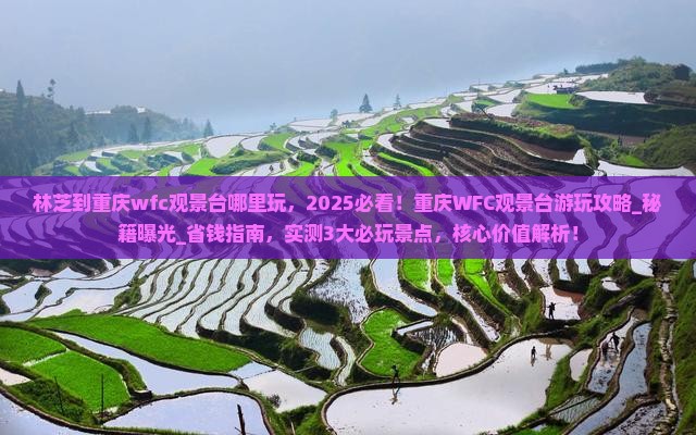 林芝到重庆wfc观景台哪里玩
