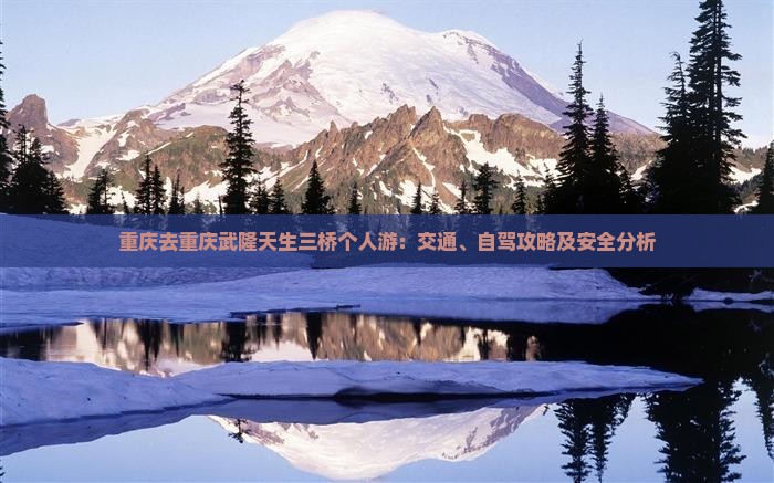 重庆去重庆武隆天生三桥个人游