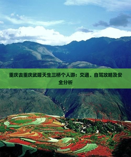 重庆去重庆武隆天生三桥个人游