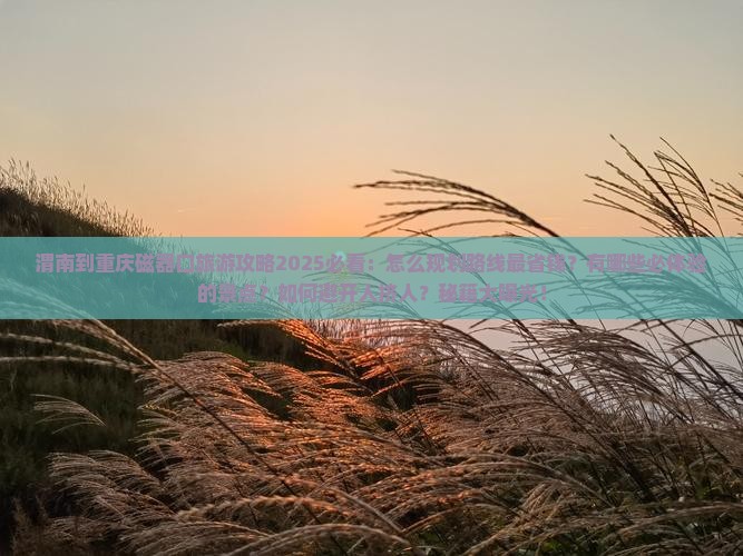 渭南到重庆磁器口旅行社